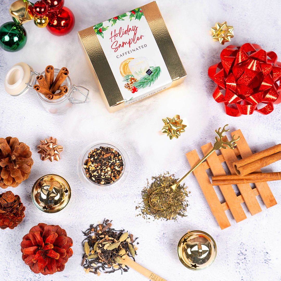 Caffeinated Holiday Sampler - Loose Leaf Tea - Full Leaf Tea Company