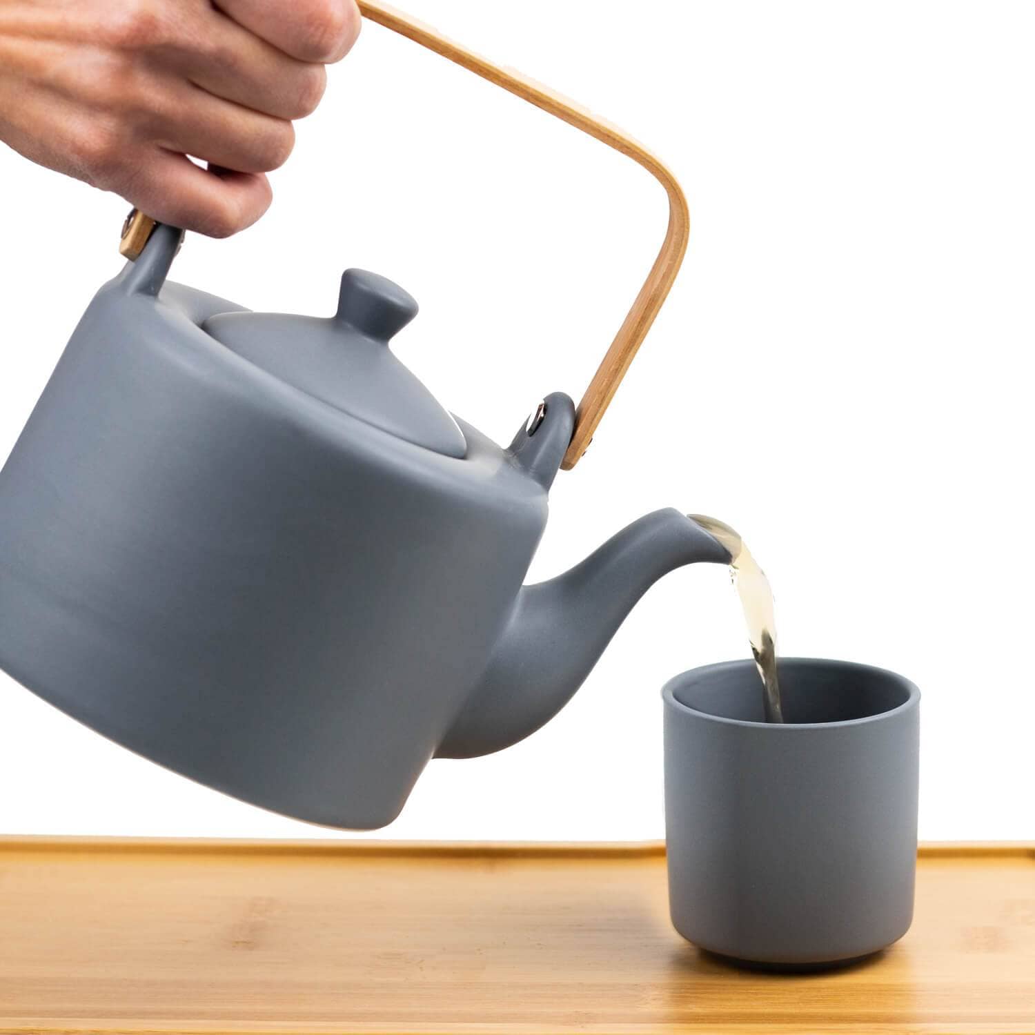 Ceramic Tea Set For 4  -  Accessories  -  Full Leaf Tea Company