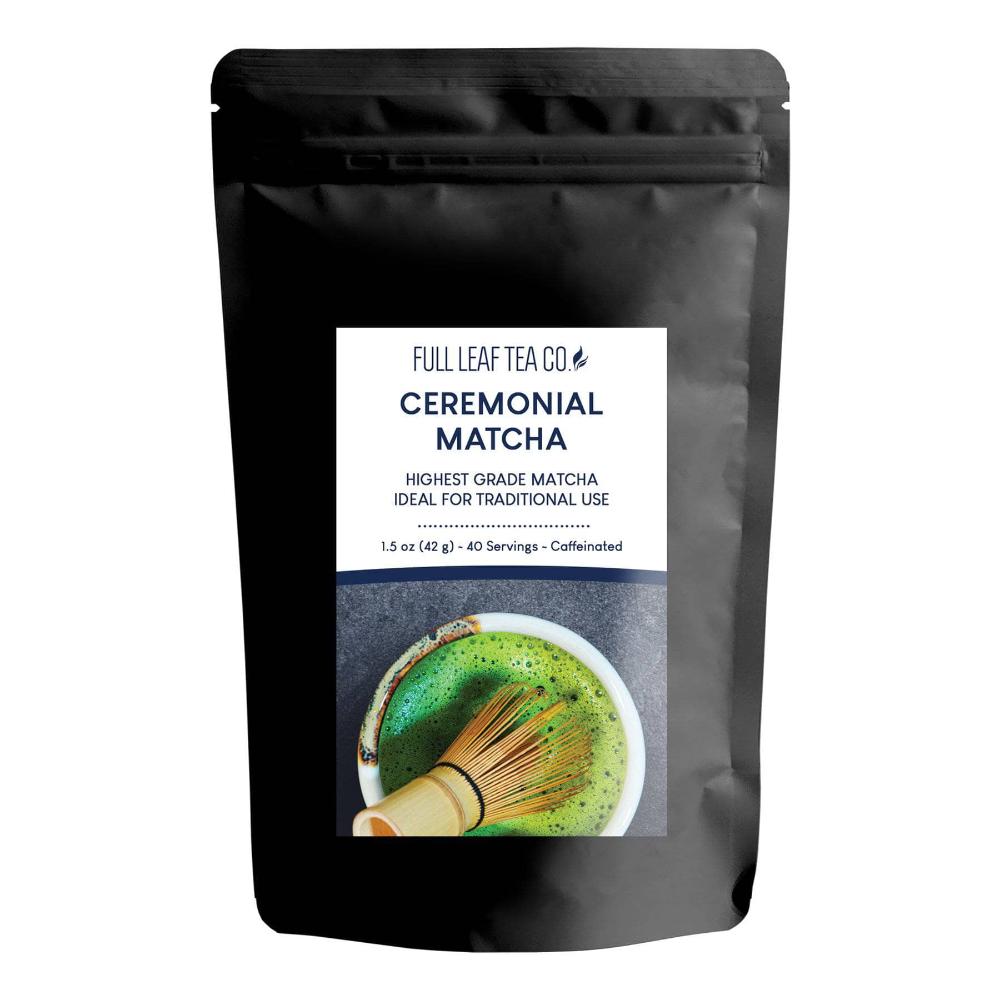 Ceremonial Pure Japanese Matcha - Green Tea Powder – Full Leaf Tea Company