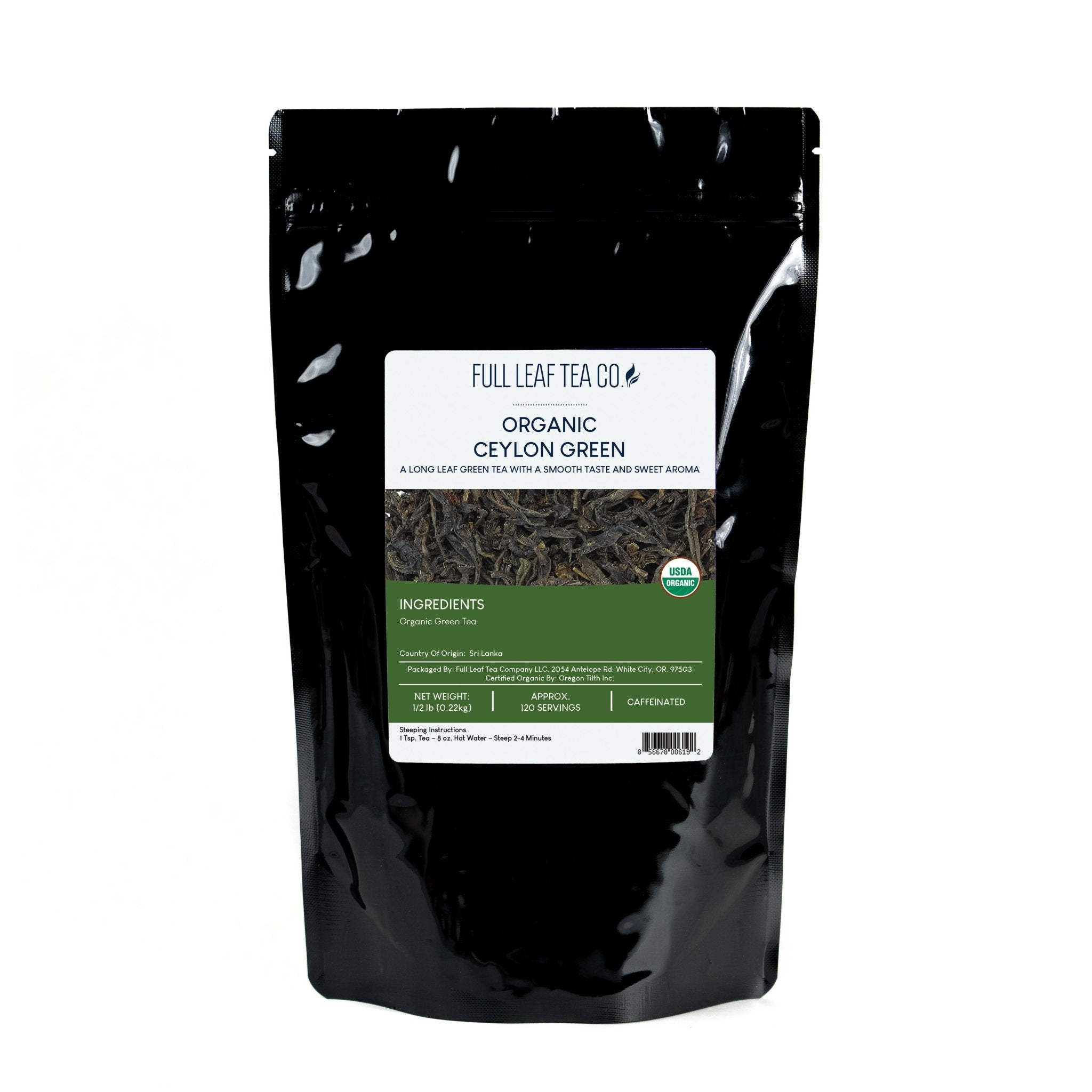Organic Ceylon Green - Loose Leaf Tea - Full Leaf Tea Company