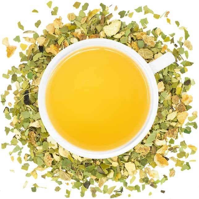 Organic Lemon Ginger Mate - Yerba Mate - Full Leaf Tea Company