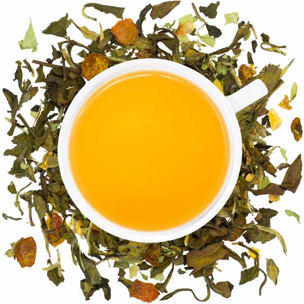 Organic Lemon Turmeric Loose Leaf Wellness Tea Full Leaf Tea Company