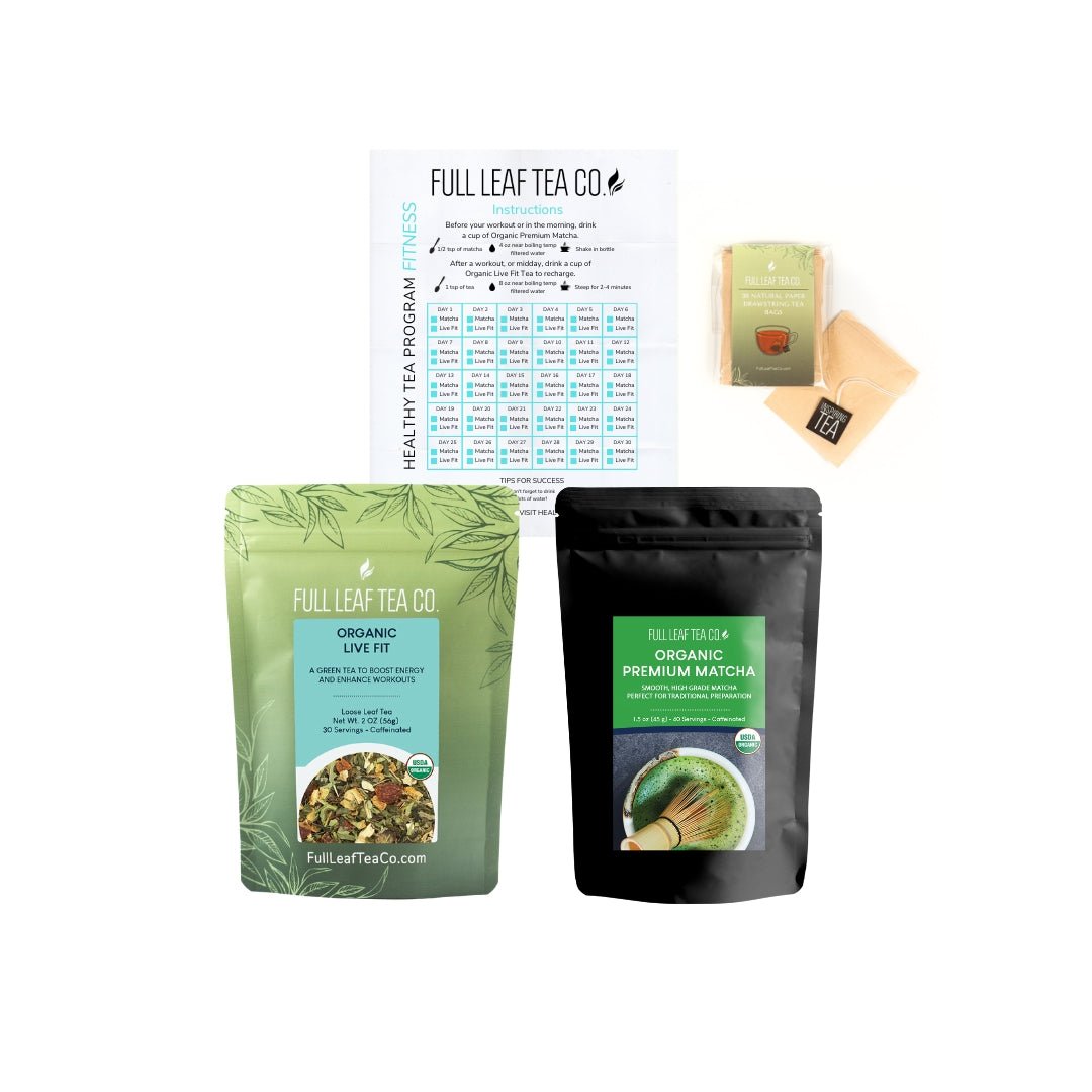 Healthy Tea Program - Fitness - Loose Leaf Tea - Full Leaf Tea Company