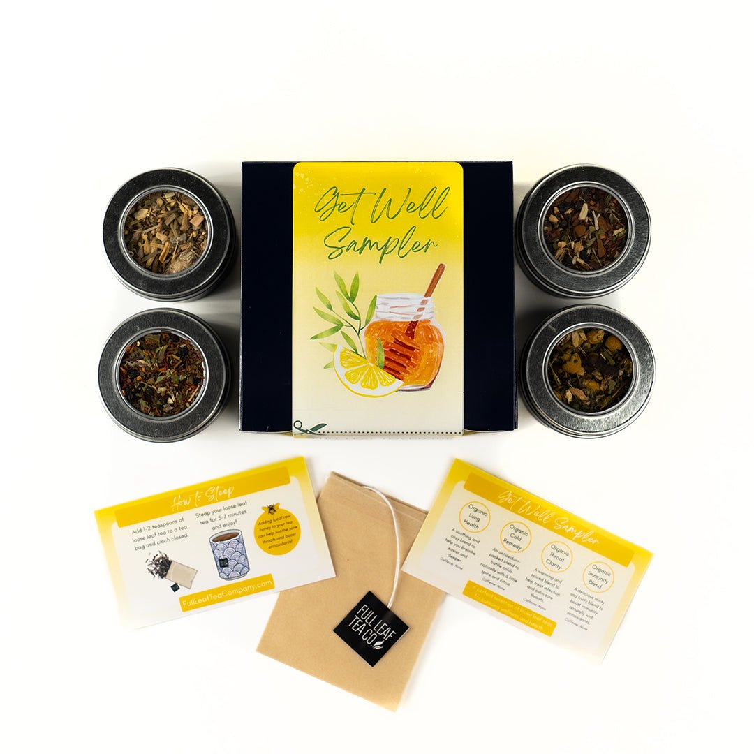 Get Well Soon Sampler - Loose Leaf Tea - Full Leaf Tea Company