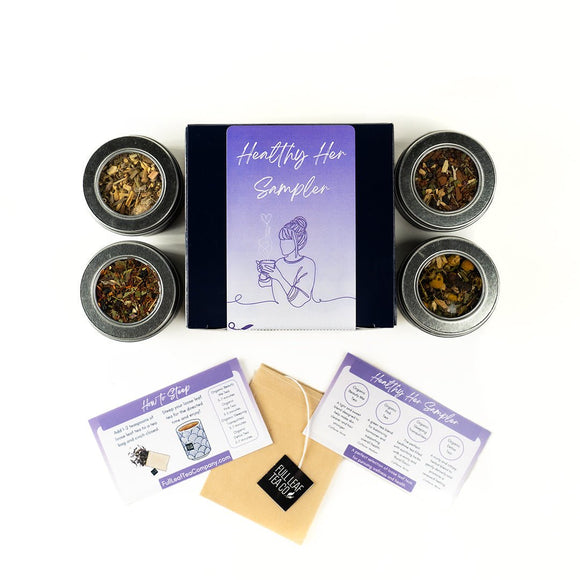 Loose Leaf Tea Sampler for Her Organic Full Leaf Tea Company