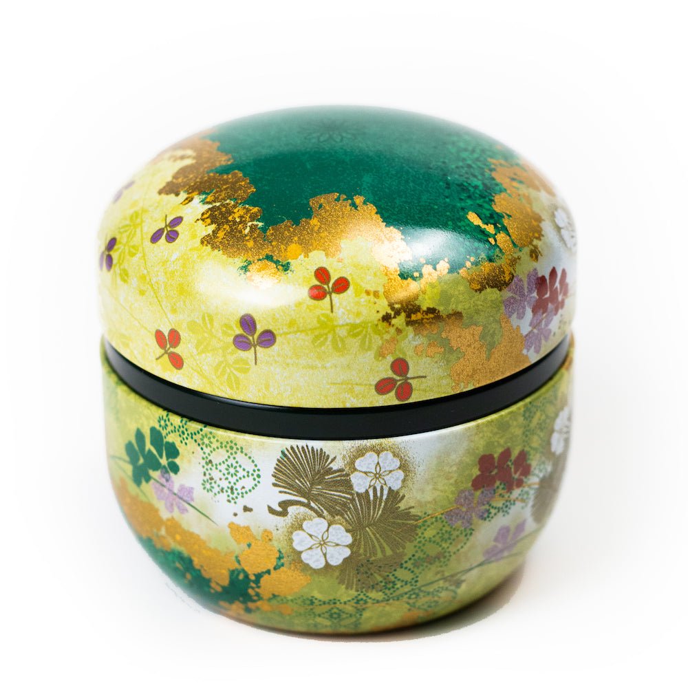 Decorative Japanese Matcha Tins - Full Leaf Tea Company