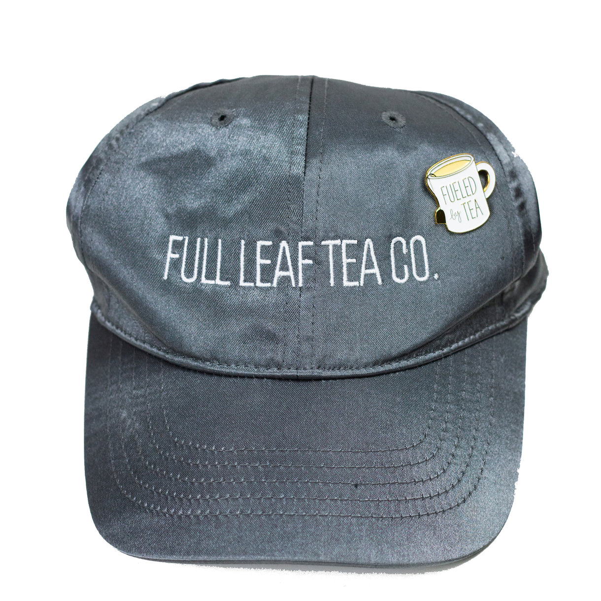 "Fueled By Tea" Enamel Pin - Full Leaf Tea Company