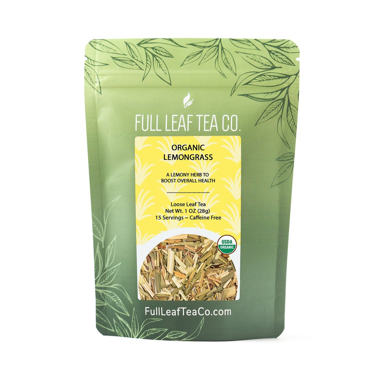 Organic Lemongrass - Loose Leaf Tea - Full Leaf Tea Company