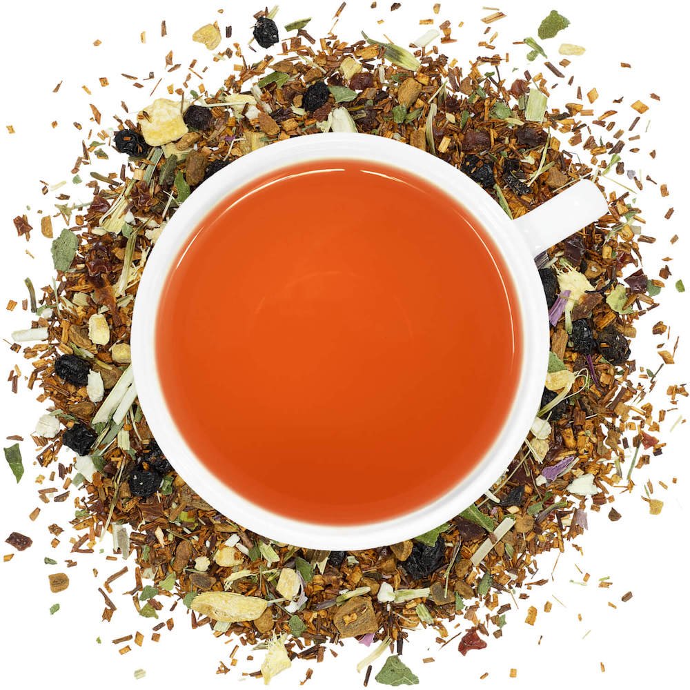 Get The Tea Get Well Soon Tea Gift Pack | Organic Loose Leaf Wellness Tea – Full ...