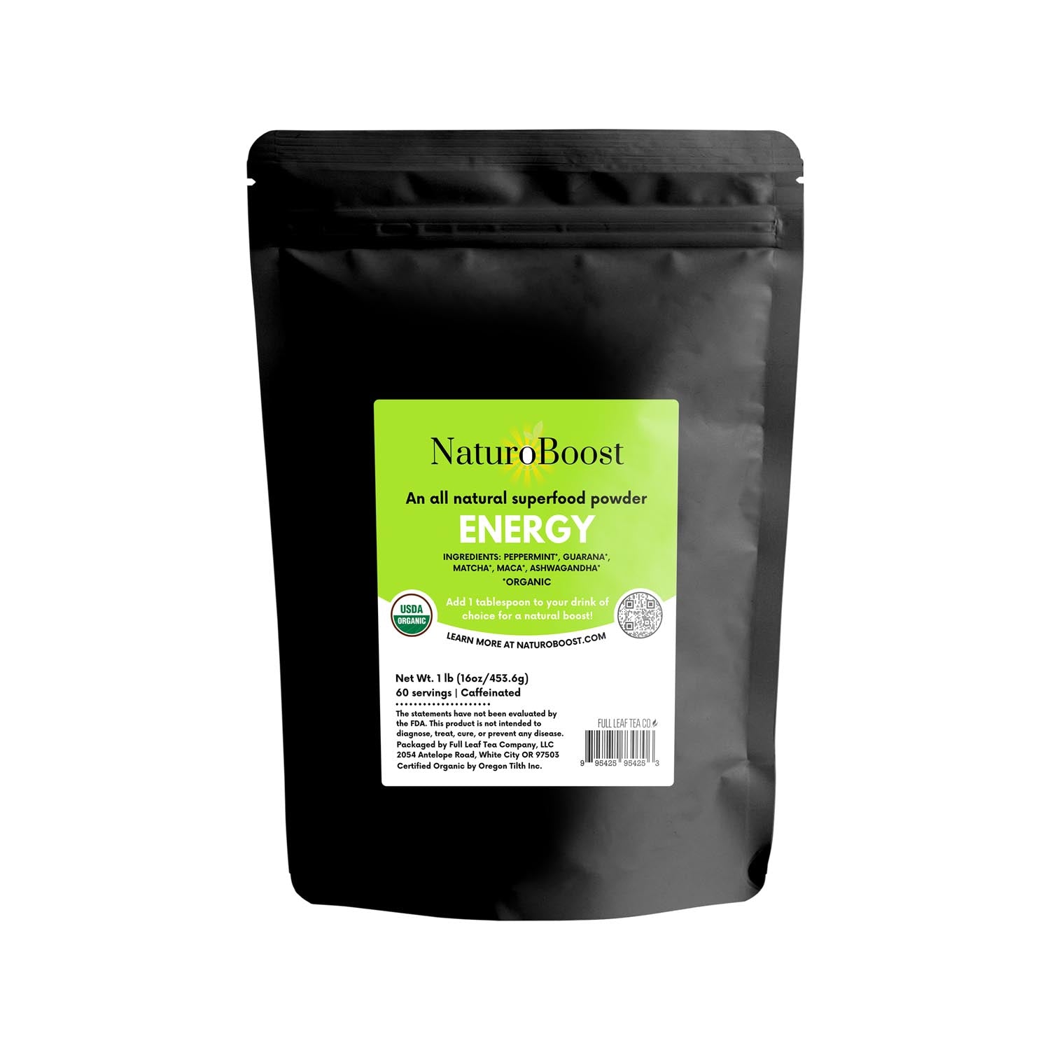 Organic Energy NaturoBoost - Naturoboost - Full Leaf Tea Company