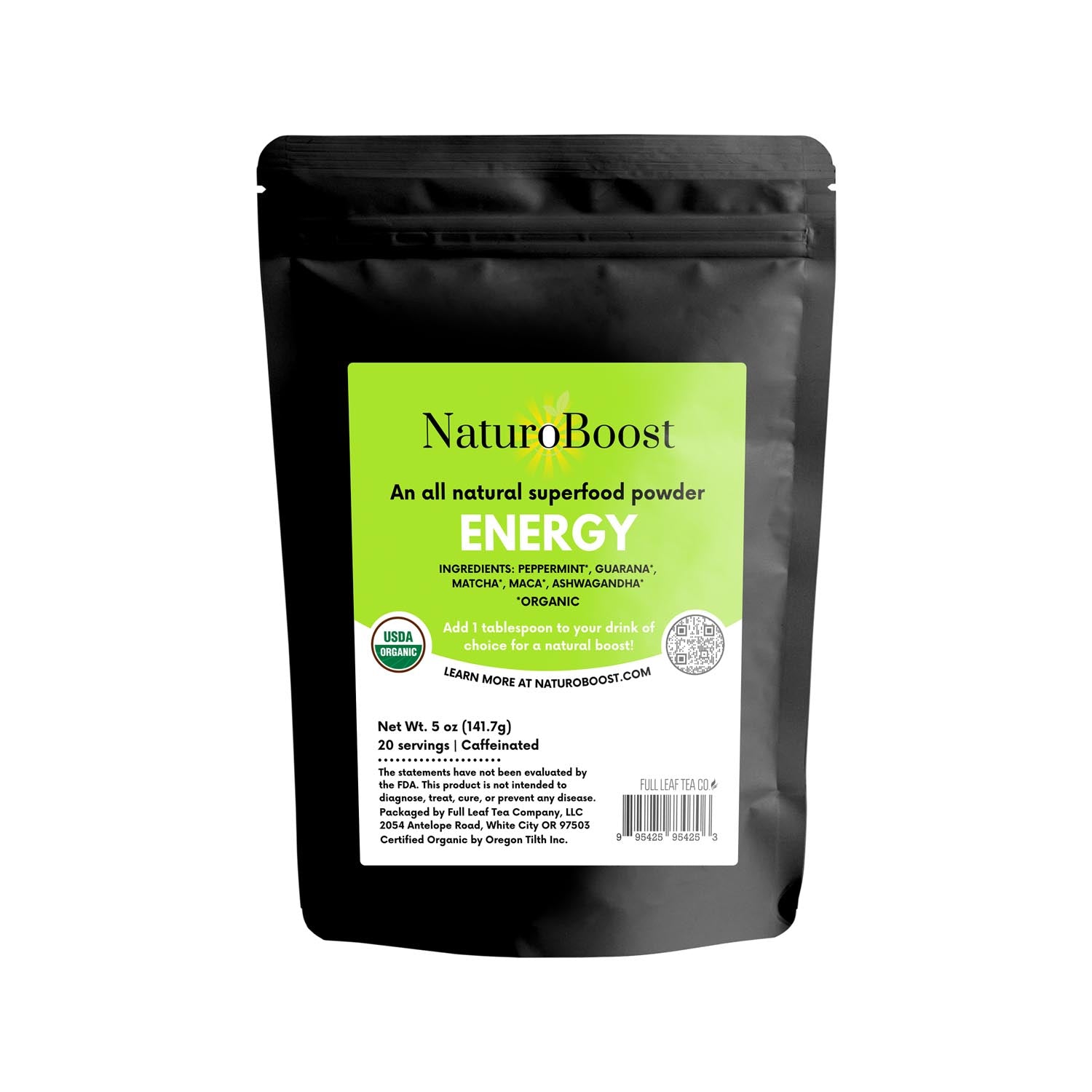 Organic Energy NaturoBoost - Naturoboost - Full Leaf Tea Company