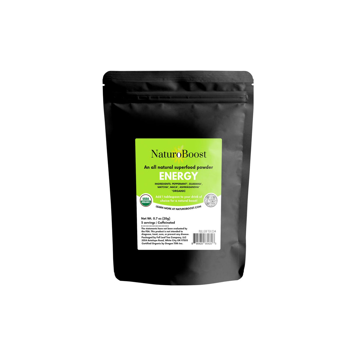 Organic Energy NaturoBoost - Naturoboost - Full Leaf Tea Company