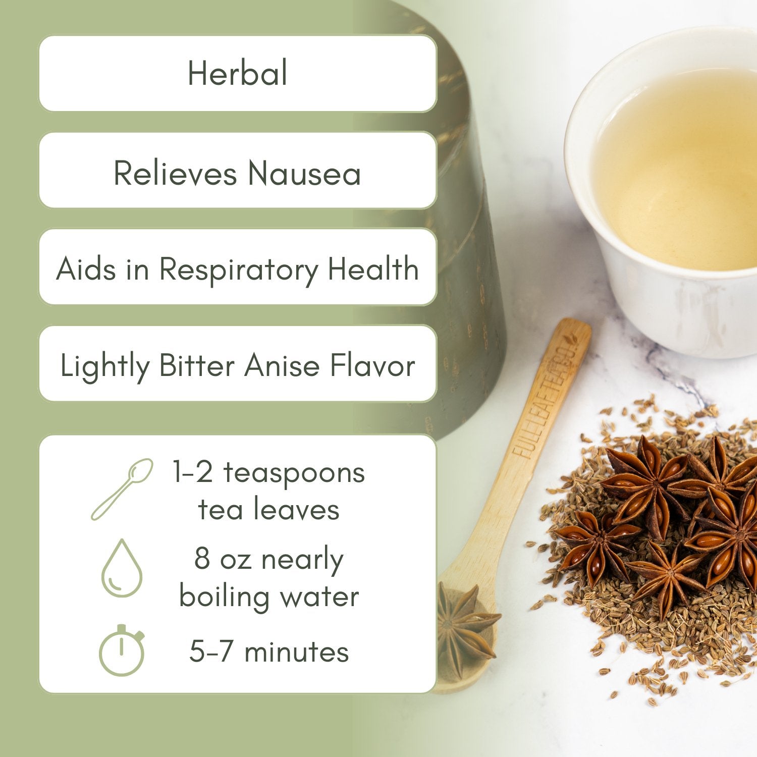 Anice Tea Organic Star Anise – Full Leaf Tea Company