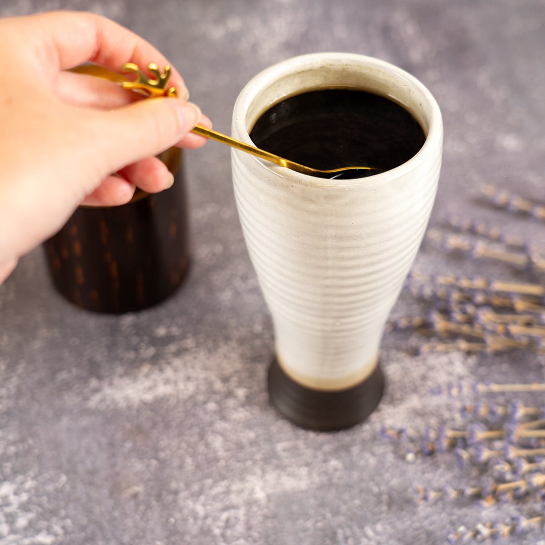 Tall Ceramic Tea Mug - Accessories - Full Leaf Tea Company