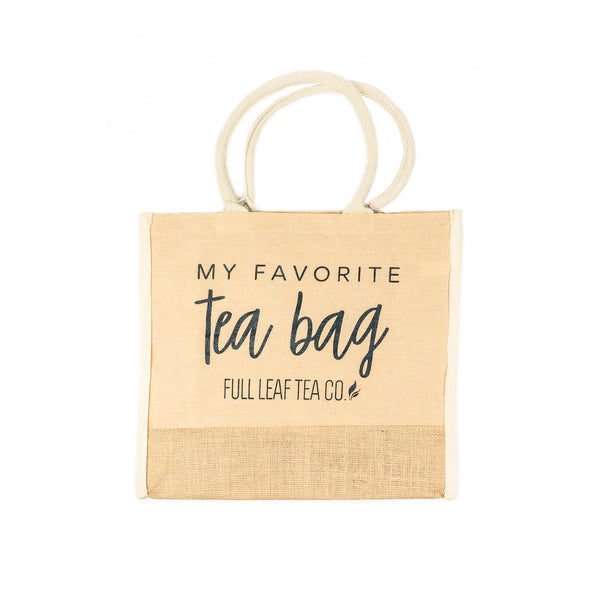 "My Favorite Tea Bag" Tote Bag