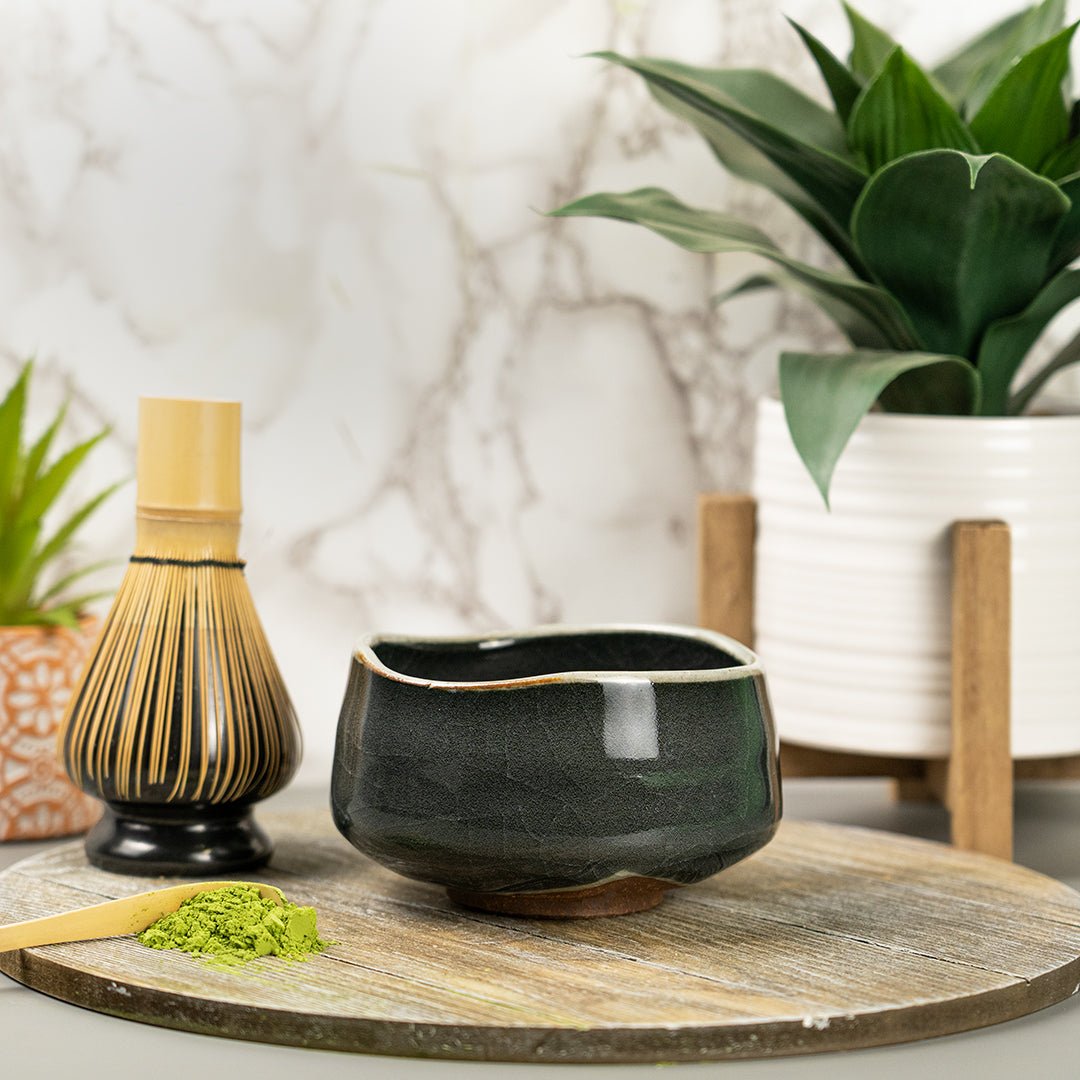 Slate Traditional Matcha Bowl - Accessories - Full Leaf Tea Company