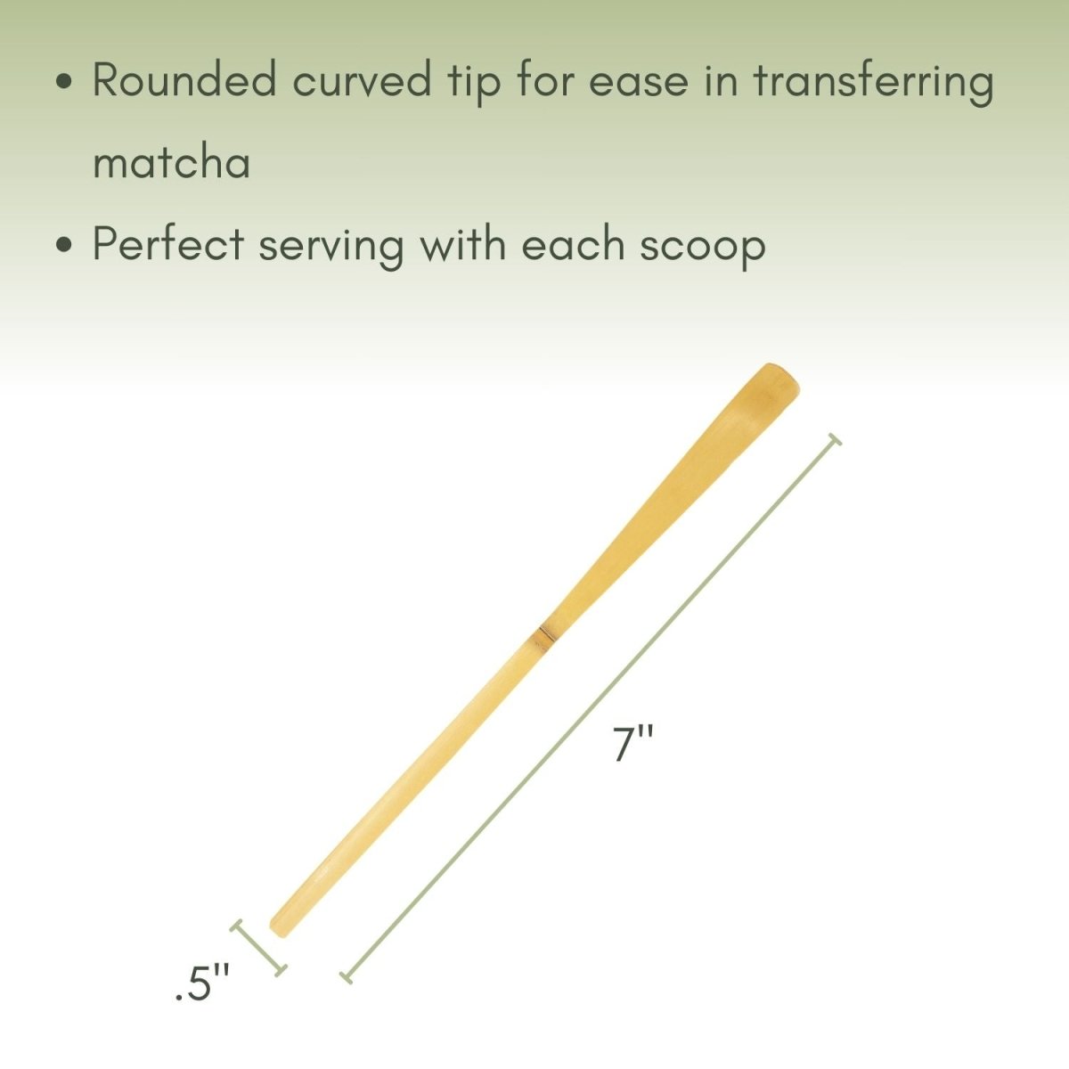 Matcha Bamboo Scoop (Chashaku) - Accessories - Full Leaf Tea Company