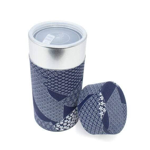 Japanese Tea Canister - Blue  -  Accessories  -  Full Leaf Tea Company