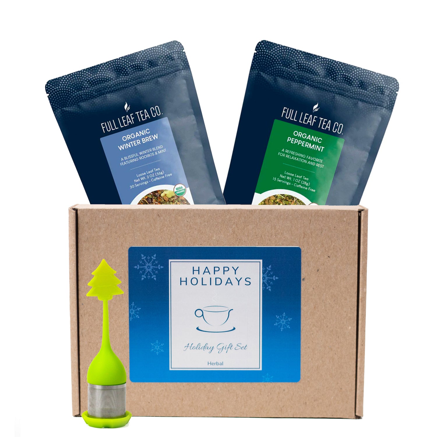 Holiday Tea Gift Pack - Herbal - Full Leaf Tea Company