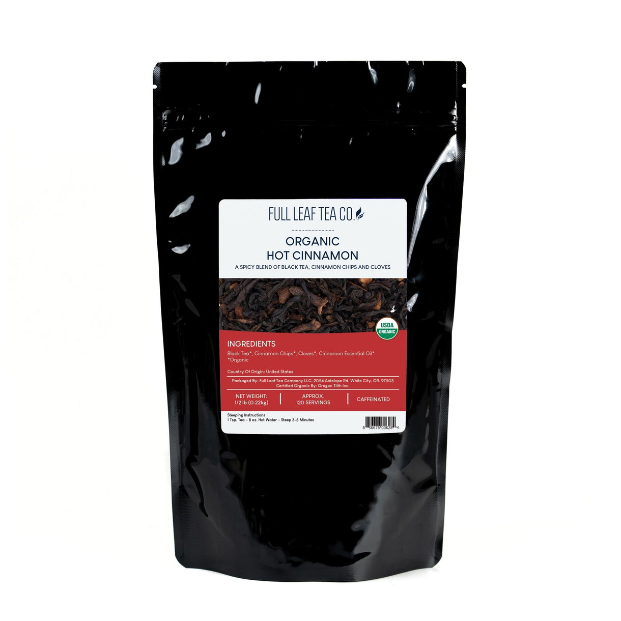 Organic Hot Cinnamon - Loose Leaf Tea - Full Leaf Tea Company