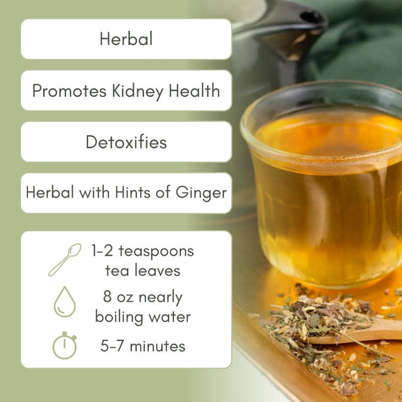 Organic Kidney Cleanse - Herbal Tea Blend for Kidney Health | Full Leaf ...