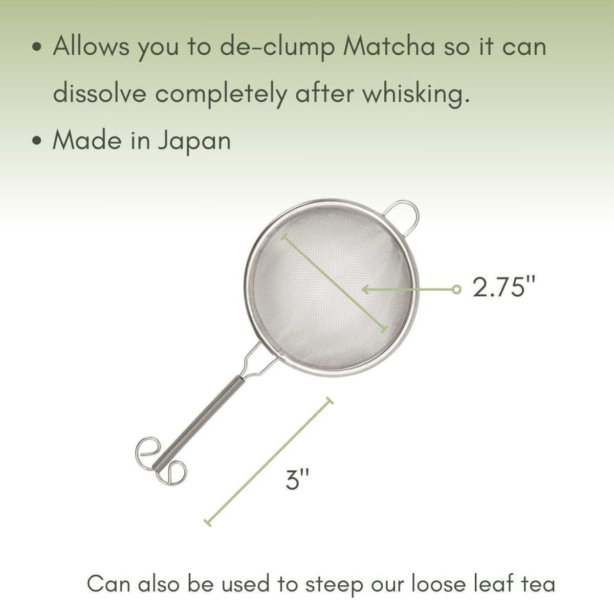 Matcha Sifter - Craft Smooth Matcha – Full Leaf Tea Company
