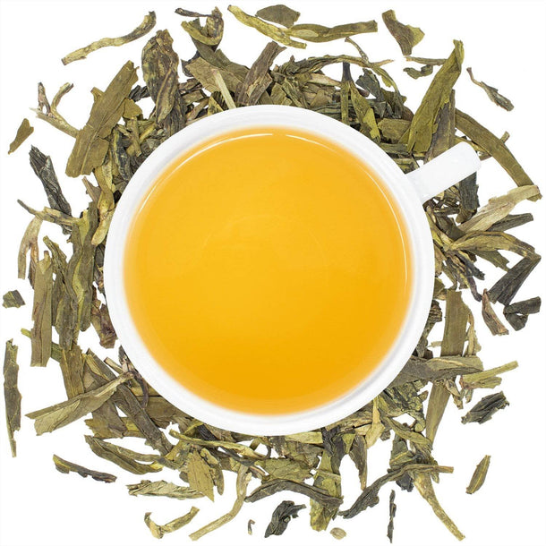Organic Lung Ching (Dragon Well) - Loose Leaf Tea - Full Leaf Tea Company