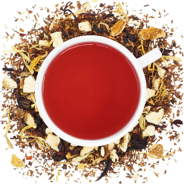 Organic Blood Orange Rooibos - Loose Leaf Tea - Full Leaf Tea Company - Sample Bag (approx. 3-5 servings)