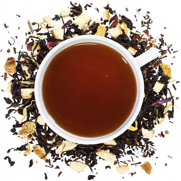 Organic Blood Orange Loose Leaf Black Tea Full Leaf Tea Company