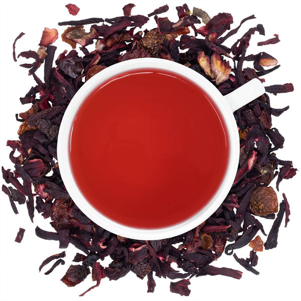 Roseberry.teaページ Organic Rose Berry Herbal Tea - Zen's Tea House