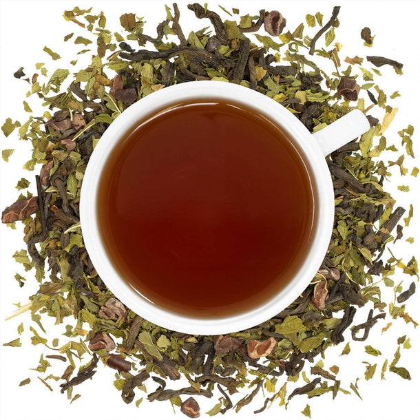 Organic Mint Cocoa Pu-Erh - Loose Leaf Tea - Full Leaf Tea Company