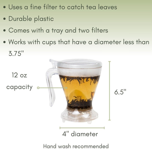 Simple Steeper Tea Infuser - Accessories - Full Leaf Tea Company